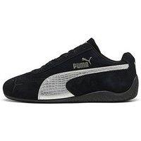 Puma Juniors Speedcat Metallic Safari Jr Trainers - Black