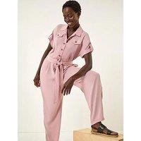 Roman Utility Buttoned Jumpsuit