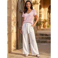 Roman Textured Twist Front Lettuce Edge Top