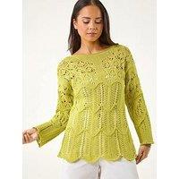 Roman Petite Chevron Knit Jumper