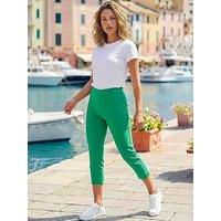 Roman Cropped Stretch Trousers
