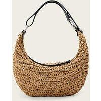 Allsaints Luna Micro Paperbag - Brown