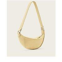 Allsaints Luna Leather Crossbody Bag - Yellow