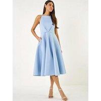 Roman Twist Front Prom Dress