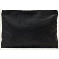 Allsaints Bettina Leather Clutch Bag - Black