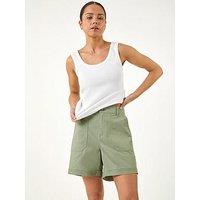 Roman Petite Cotton Chino Shorts