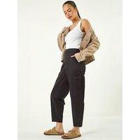 Roman Petite Cotton Cargo Stretch Trousers