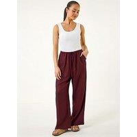 Roman Petite Pull On Woven Trouser