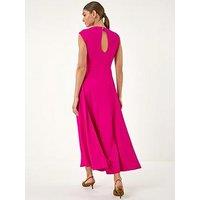 Roman Fit & Flare Midi Dress