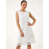 Roman Petite Lace Shift Dress