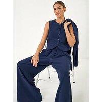 Roman Fluid Tie Front Smart Trouser