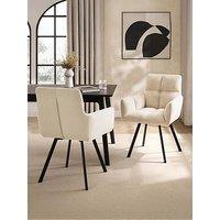 Dusk Brooke Dining Chair - Ecru