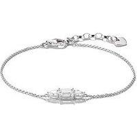 Thomas Sabo Bold Elegance Bracelet With Sparkling Zirconia