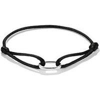 Thomas Sabo Charm Connect Textile Bracelet Black