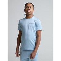 Zavetti Canada Boys Fallonino Short Sleeved Co-Ord Tshirt - Light Blue
