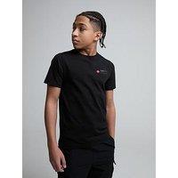 Zavetti Canada Boys Matera Short Sleeved T-Shirt - Black