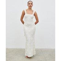 Pretty Lavish Nancie Floral Maxi Dress- Cream