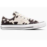 Converse Womens Chuck Taylor All Star Pony Hair - Brown Cow Print