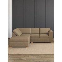 Aspire Modo Corner L Shape Sofa - Linen