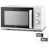 Swan Windsor Manual Microwave, 20L, 800W, 5 Power Levels, White