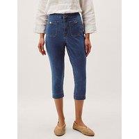 Monsoon Cassie Denim Capri