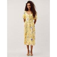 Monsoon Etta Linen Dress