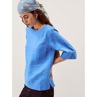 Monsoon Ingrid Linen Tee