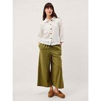 Monsoon Emelia Linen Shirt - Cream