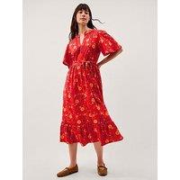 Monsoon Libby Floral Jersey Dress