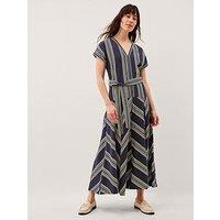 Monsoon Shilta Stripe Jersey Maxi