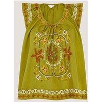 Monsoon Greta Emb Top