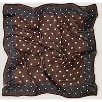 Monsoon Black Spot Square Scarf