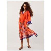 Monsoon Carmen Lace Up Kaftan