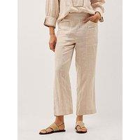 Monsoon Lucy Linen Trouser Reg