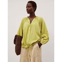 Monsoon Amber Bubble Hem Top