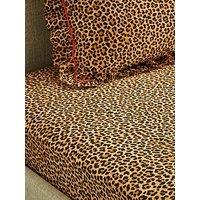 Copenhagen Home Leopard Fitted Sheet