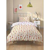 Copenhagen Home Sweet Strawberries Duvet Set- Yellow