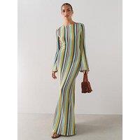 The Very Collection Long Sleeve Maxi Dress - Stripe