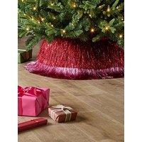 The Very Collection Tinsel Layered Christmas Tree Skirt