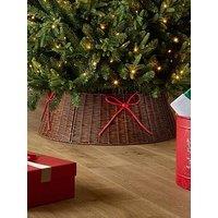 The Very Collection Red Bow Detail Tree Skirt