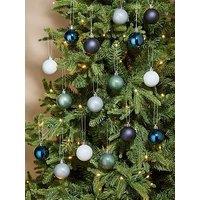 The Very Collection Bumper Pack & Of 50 Christmas Tree & Baubles - Blue