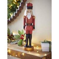 The Very Collection Polyresin Nutcracker Christmas Decoration - Red