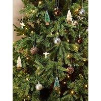 The Very Collection Pack Of 18 Assorted Woodland Ornament Christmas Tree Decorations