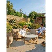 Royalcraft Evora 4 Seater Wood Lounging Set With Coffee Table