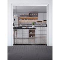 Dreambaby Arizona 2-Panel Adjusta Gate Hardware Mounted (68-112Cm) - Black