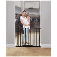 Dreambaby Ava Gate With 9Cm & 18Cm Extensions Pressure Fit (75-108Cm) - Black
