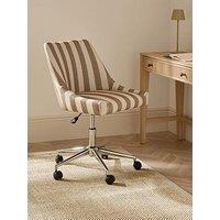 The Very Collection Blaze Office Chair - Cream Stripe - Fsc Certified