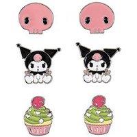 Disney Pack 3 Earrings Kuromi