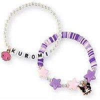 Disney 2 Bracelet Set Kuromi - Multi