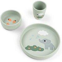Done By Deer Stick And Stay Dinner Set Elphee Green